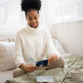 Load image into Gallery viewer, Lifestyle image(s) featuring Tree-Free’s Glowing Path Sympathy Card card
