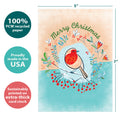 Load image into Gallery viewer, Whimsical Christmas Bird
