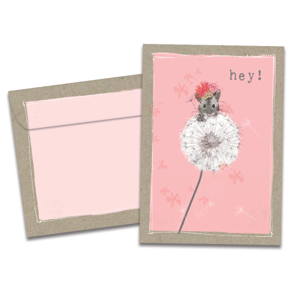 Hey Mouse Thinking Of You Card