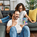 Load image into Gallery viewer, Lifestyle image(s) featuring Tree-Free&#39;s Vibrant Love You card
