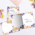 Load image into Gallery viewer, The inside of Tree-Free’s Wise Woman card, with the cover and envelope in the background.
