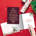 Load image into Gallery viewer, Adore Him Christmas Card
