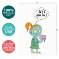 Load image into Gallery viewer, Gluten Free Zombie Halloween Card
