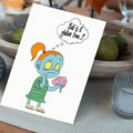 Load image into Gallery viewer, Gluten Free Zombie Halloween Card
