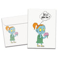 Load image into Gallery viewer, Gluten Free Zombie Halloween Card
