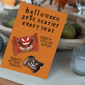 Load image into Gallery viewer, Scary Halloween Treats Halloween Card
