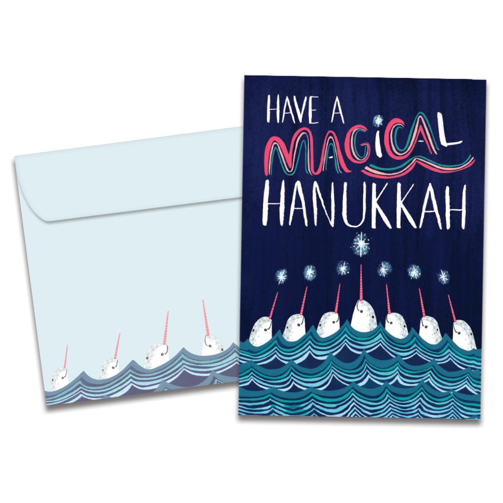 Magical Hanukkah Hanukkah Card