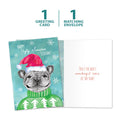 Load image into Gallery viewer, Boho Puppy Holiday Holiday Card
