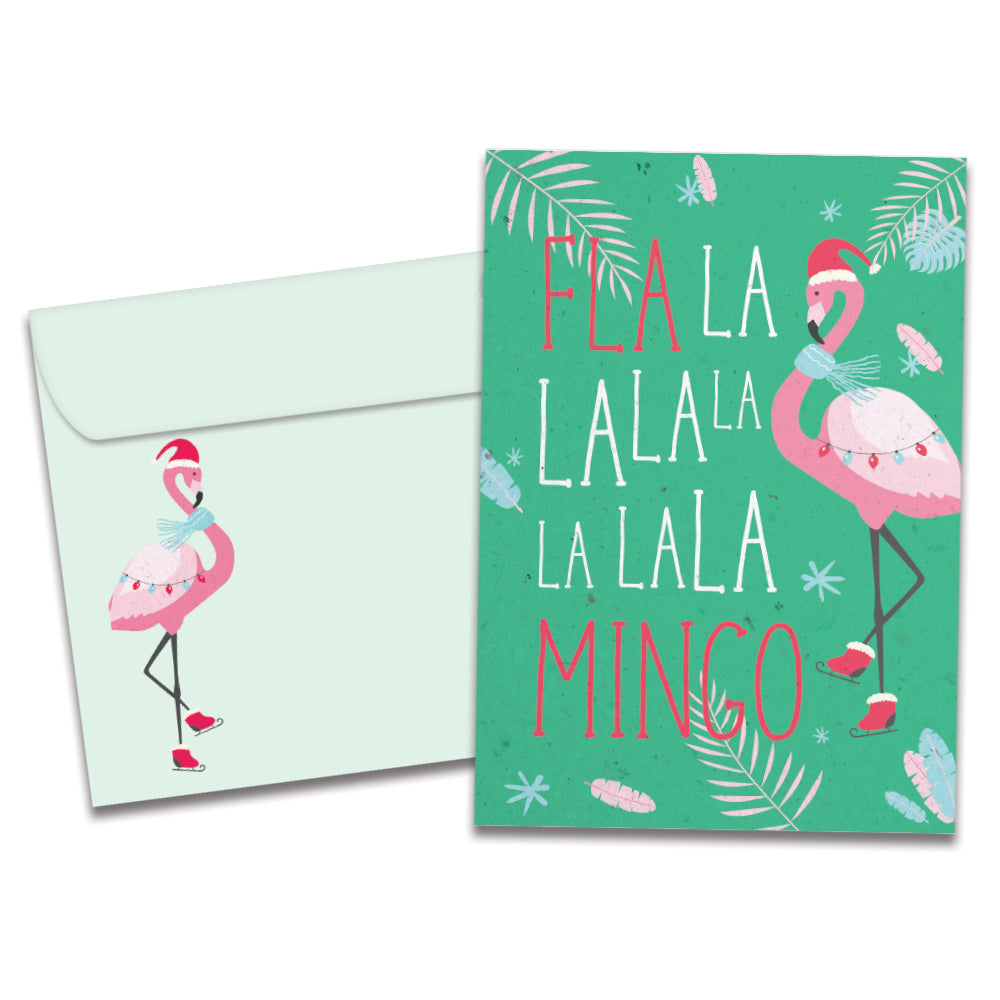 Fla La Mingo Holiday Card