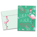 Load image into Gallery viewer, Fla La Mingo Holiday Card
