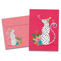 Load image into Gallery viewer, The cover of Tree-Free&#39;s Inner Party Animal card, along with its matching envelope.
