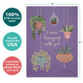 Load image into Gallery viewer, Hanging Plants Thinking Of You Card
