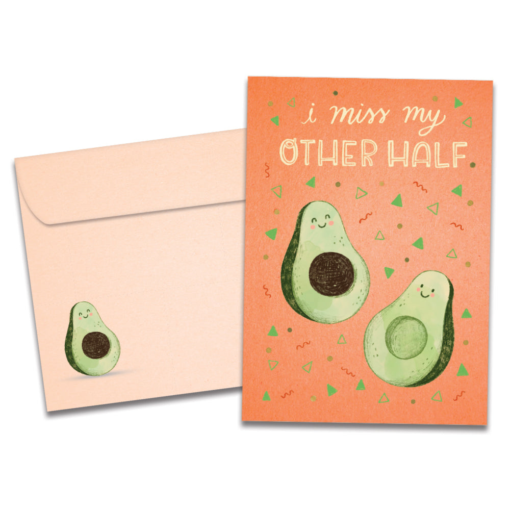 Avocado Pits Thinking Of You Card