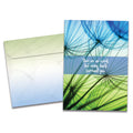 Load image into Gallery viewer, The cover of Tree-Free&#39;s Caring Hearts card, along with its matching envelope.
