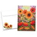 Load image into Gallery viewer, Pumpkins And Sunflowers Thanksgiving Card
