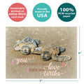 Load image into Gallery viewer, Love You More Than Turtles Valentine&#39;s Day Greeting Card
