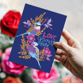 Load image into Gallery viewer, Lifestyle image(s) featuring Tree-Free’s Love Grows Here card
