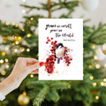 Load image into Gallery viewer, Lifestyle image(s) featuring Tree-Free’s Peace In The World card
