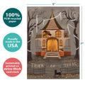 Load image into Gallery viewer, Haunted House Halloween Card
