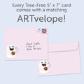 Load image into Gallery viewer, Ghost With Candy Halloween Card

