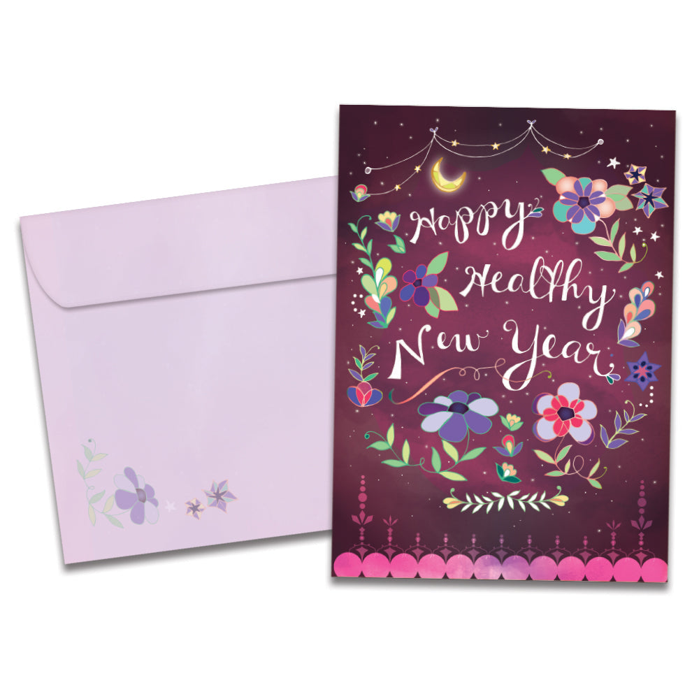 Starry Sky New Year New Year Card