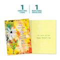 Load image into Gallery viewer, The cover and inside of Tree-Free’s Gift of Warmth card, along with the following text: “1 greeting card, 1 matching envelope”
