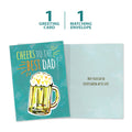 Load image into Gallery viewer, Best Dad Cheers Father&#39;s Day Card
