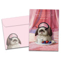 Load image into Gallery viewer, The cover of Tree-Free&#39;s Keep Us Alive card, along with its matching envelope.
