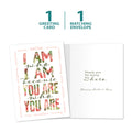 Load image into Gallery viewer, I Am You Are Mother&#39;s Day Card
