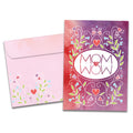 Load image into Gallery viewer, Floral Mom Wow Mother&#39;s Day Card
