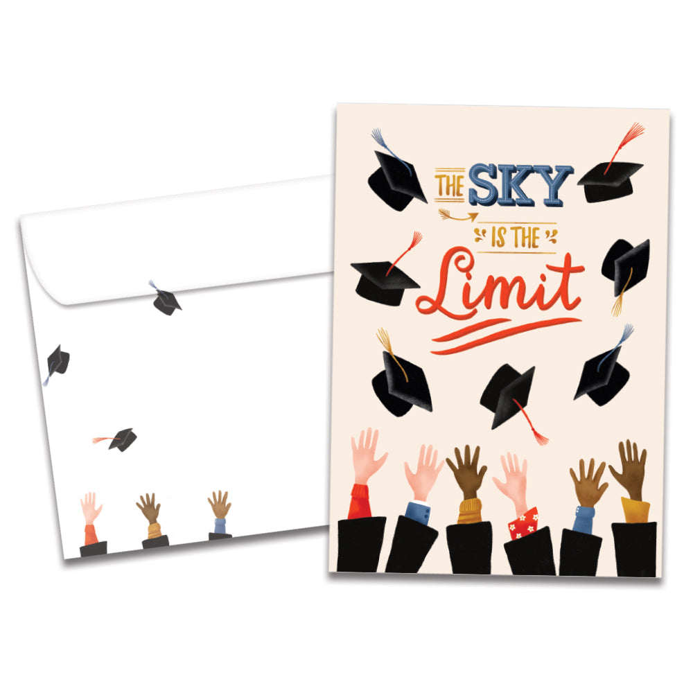 The Sky Is The Limit Graduation Card