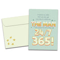 Load image into Gallery viewer, The cover of Tree-Free&#39;s Everyday Appreciation card, along with its matching envelope.
