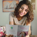 Load image into Gallery viewer, Lifestyle image(s) featuring Tree-Free’s Spa Day card

