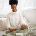Load image into Gallery viewer, Lifestyle image(s) featuring Tree-Free’s Best Day Ever card
