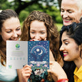 Load image into Gallery viewer, Lifestyle image(s) featuring Tree-Free’s Magical Sky card
