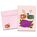 Load image into Gallery viewer, The cover of Tree-Free&#39;s Figgin Love You card, along with its matching envelope.
