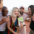 Load image into Gallery viewer, Lifestyle image(s) featuring Tree-Free’s Confetti Elephant card
