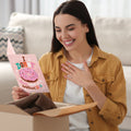 Load image into Gallery viewer, Lifestyle image(s) featuring Tree-Free’s Frosted Donut card
