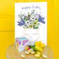 Load image into Gallery viewer, Lifestyle image(s) featuring Tree-Free’s Bunny Bouquet card
