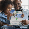 Load image into Gallery viewer, Lifestyle image(s) featuring Tree-Free’s Feet Up and Relax card
