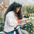 Load image into Gallery viewer, Lifestyle image(s) featuring Tree-Free’s Yoga Chicks card
