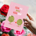 Load image into Gallery viewer, Lifestyle image(s) featuring Tree-Free’s Olive You card
