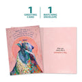 Load image into Gallery viewer, The cover and inside of Tree-Free’s Wild Soulmates card, along with the following text: “1 greeting card, 1 matching envelope”
