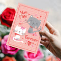 Load image into Gallery viewer, Lifestyle image(s) featuring Tree-Free’s You and Me Forever card
