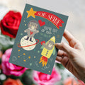 Load image into Gallery viewer, Lifestyle image(s) featuring Tree-Free’s Beary Much World card
