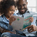 Load image into Gallery viewer, Lifestyle image(s) featuring Tree-Free’s Grateful Camping card
