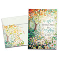 Load image into Gallery viewer, The cover of Tree-Free&#39;s Imperfect Nature card, along with its matching envelope.
