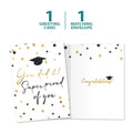 Load image into Gallery viewer, The cover and inside of Tree-Free’s Super Proud card, along with the following text: “1 greeting card, 1 matching envelope”
