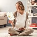 Load image into Gallery viewer, Lifestyle image(s) featuring Tree-Free’s Sweet Baby Grandchild card
