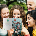 Load image into Gallery viewer, Lifestyle image(s) featuring Tree-Free’s Surrounding with Love card
